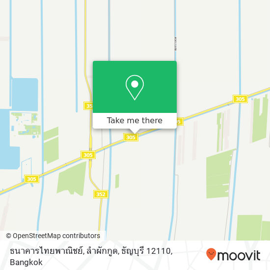 ธนาคารไทยพาณิชย์, ลำผักกูด, ธัญบุรี 12110 map