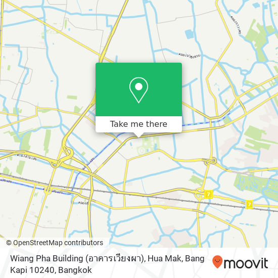 Wiang Pha Building (อาคารเวียงผา), Hua Mak, Bang Kapi 10240 map