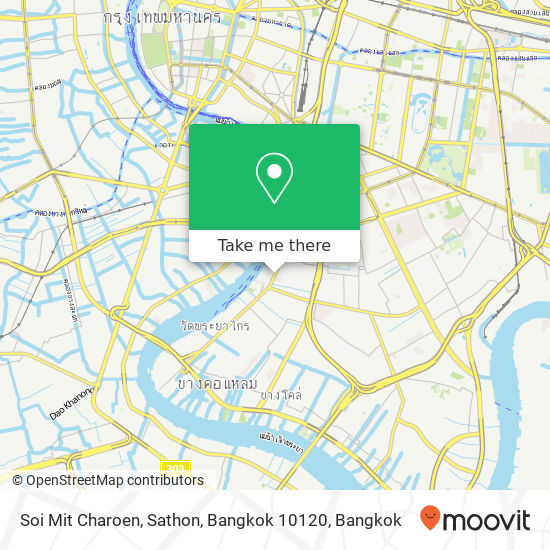 Soi Mit Charoen, Sathon, Bangkok 10120 map