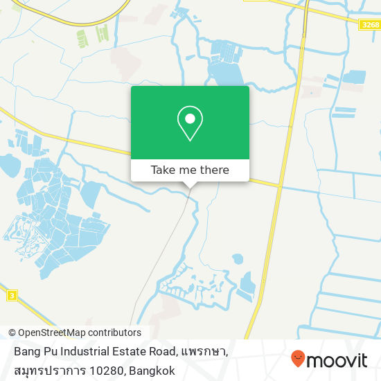 Bang Pu Industrial Estate Road, แพรกษา, สมุทรปราการ 10280 map