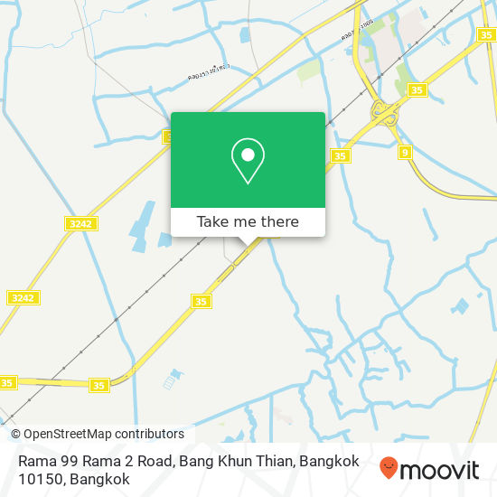 Rama 99 Rama 2 Road, Bang Khun Thian, Bangkok 10150 map