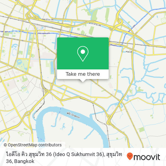 ไอดีโอ คิว สุขุมวิท 36 (Ideo Q Sukhumvit 36), สุขุมวิท 36 map