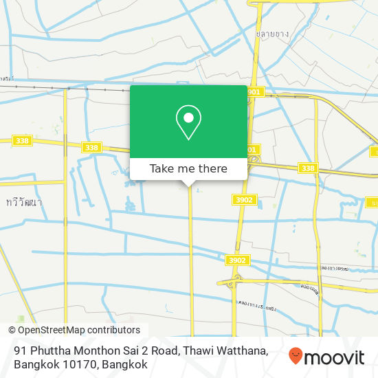 91 Phuttha Monthon Sai 2 Road, Thawi Watthana, Bangkok 10170 map