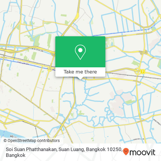 Soi Suan Phatthanakan, Suan Luang, Bangkok 10250 map