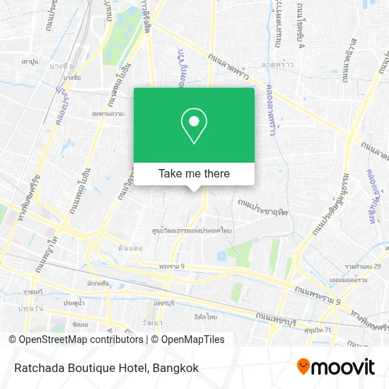 Ratchada Boutique Hotel map
