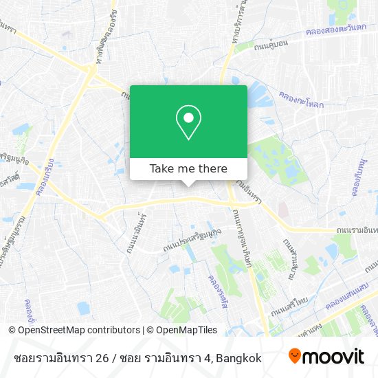 ซอยรามอินทรา 26 / ซอย รามอินทรา 4 map