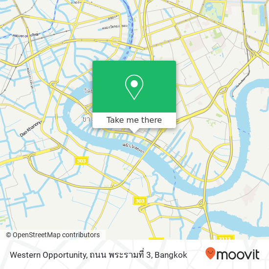 Western Opportunity, ถนน พระรามที่ 3 map