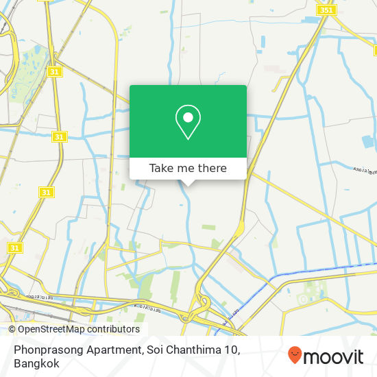 Phonprasong Apartment, Soi Chanthima 10 map