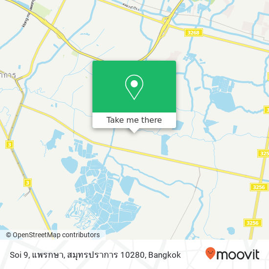 Soi 9, แพรกษา, สมุทรปราการ 10280 map