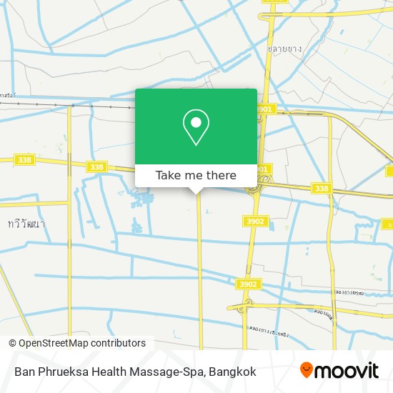 Ban Phrueksa Health Massage-Spa map