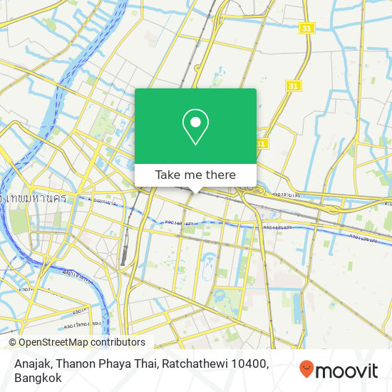 Anajak, Thanon Phaya Thai, Ratchathewi 10400 map