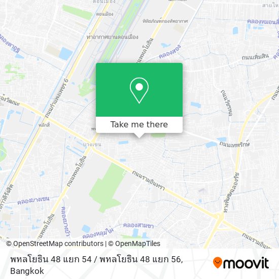 พหลโยธิน 48 แยก 54 / พหลโยธิน 48 แยก 56 map