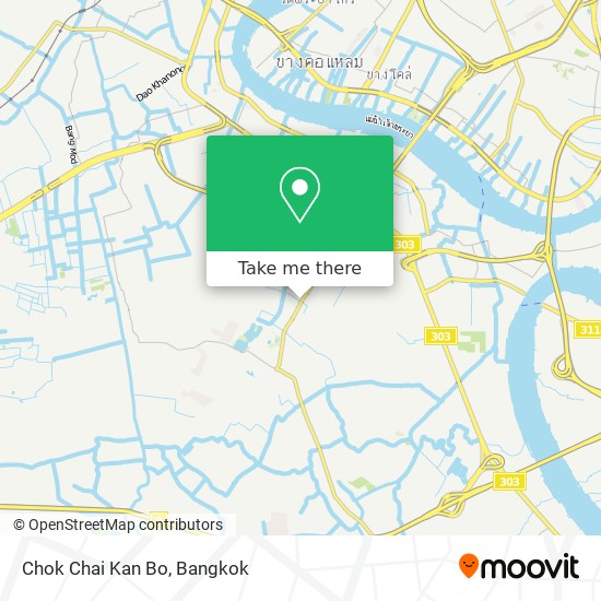 Chok Chai Kan Bo map