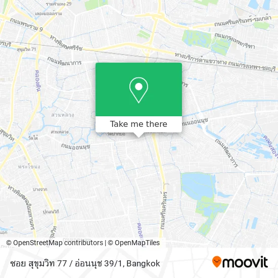 ซอย สุขุมวิท 77 / อ่อนนุช 39/1 map