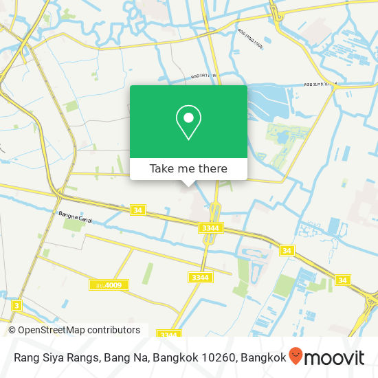 Rang Siya Rangs, Bang Na, Bangkok 10260 map