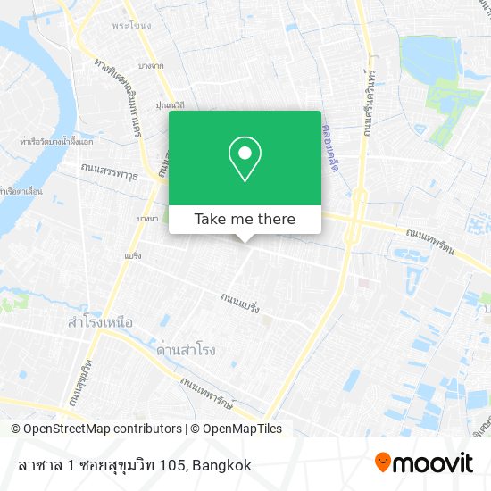 ลาซาล 1 ซอยสุขุมวิท 105 map