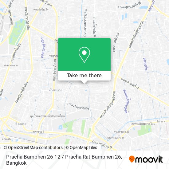 Pracha Bamphen 26 12 / Pracha Rat Bamphen 26 map