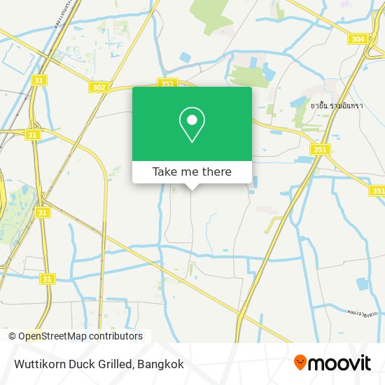 Wuttikorn Duck Grilled map