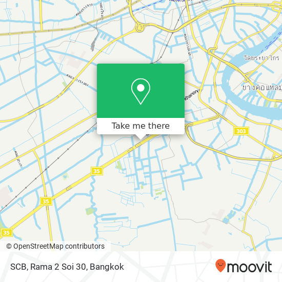 SCB, Rama 2 Soi 30 map