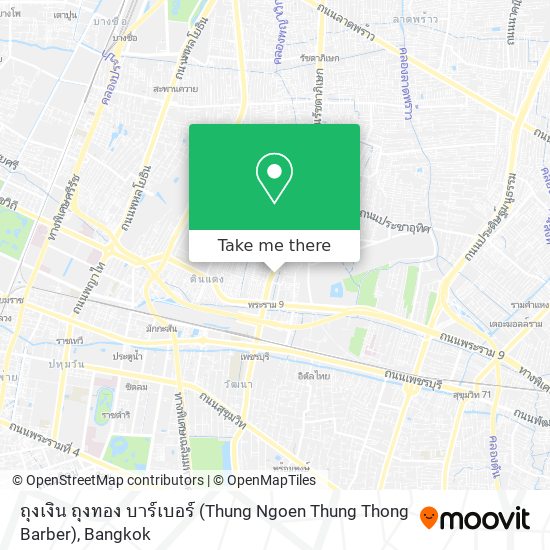 ถุงเงิน ถุงทอง บาร์เบอร์ (Thung Ngoen Thung Thong Barber) map