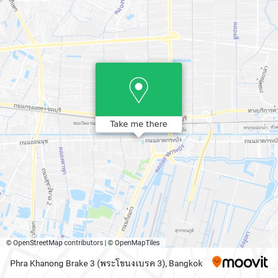 Phra Khanong Brake 3 (พระโขนงเบรค 3) map