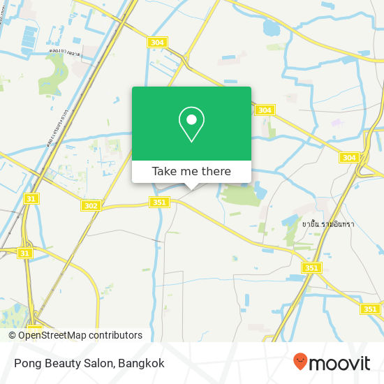 Pong Beauty Salon map