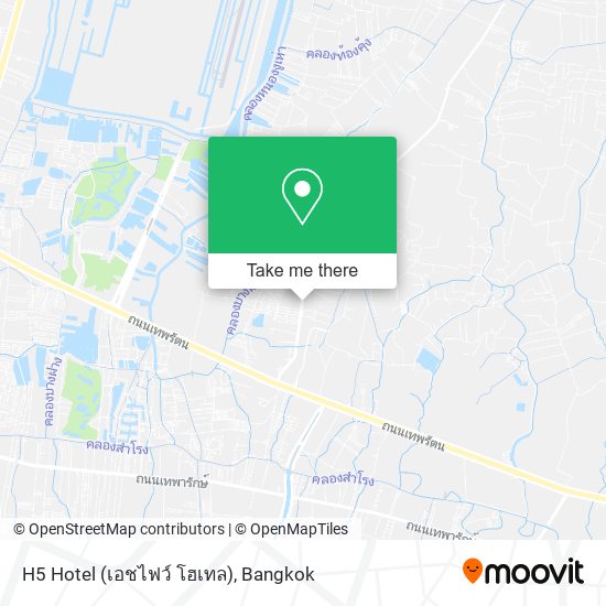 H5 Hotel (เอชไฟว์ โฮเทล) map