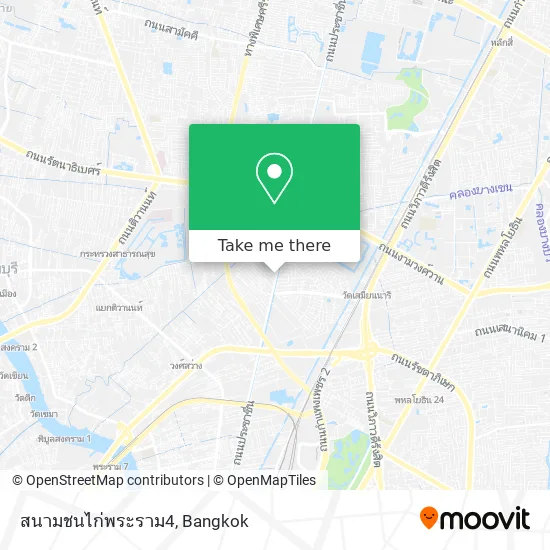 สนามชนไก่พระราม4 map