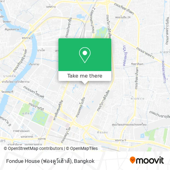 Fondue House (ฟองดูว์เฮ้าส์) map