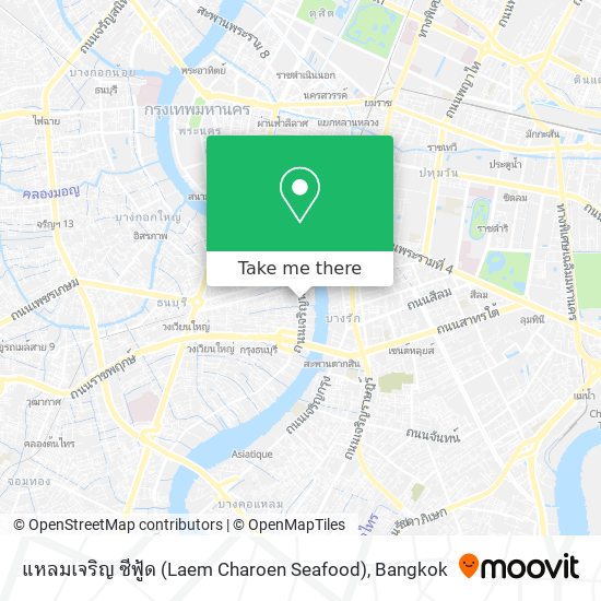 แหลมเจริญ ซีฟู้ด (Laem Charoen Seafood) map