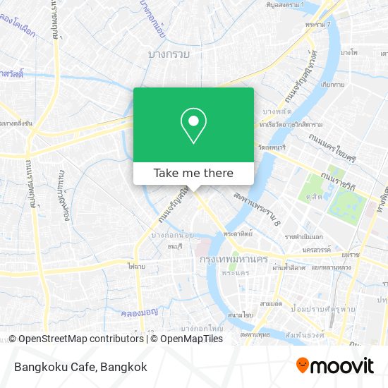 Bangkoku Cafe map