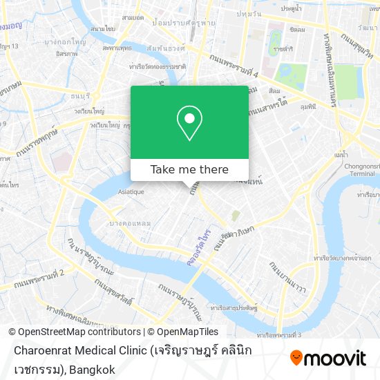 Charoenrat Medical Clinic (เจริญราษฎร์ คลินิกเวชกรรม) map