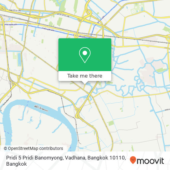 Pridi 5 Pridi Banomyong, Vadhana, Bangkok 10110 map