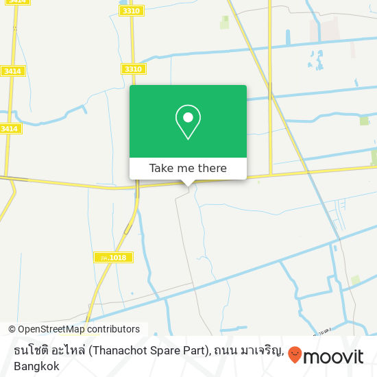 ธนโชติ อะไหล่ (Thanachot Spare Part), ถนน มาเจริญ map