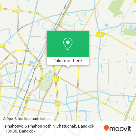 Phahonyo 5 Phahon Yothin, Chatuchak, Bangkok 10900 map