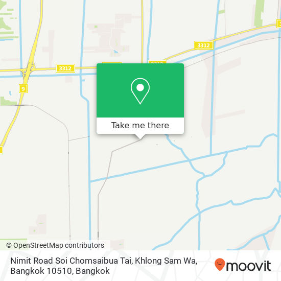 Nimit Road Soi Chomsaibua Tai, Khlong Sam Wa, Bangkok 10510 map