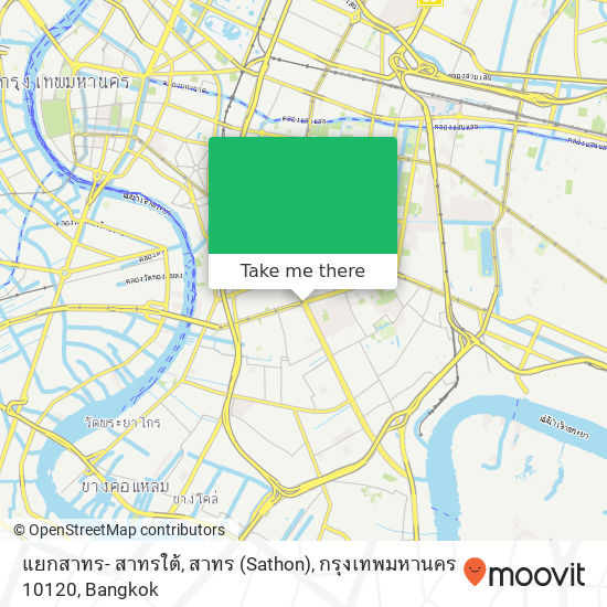 แยกสาทร- สาทรใต้, สาทร (Sathon), กรุงเทพมหานคร 10120 map