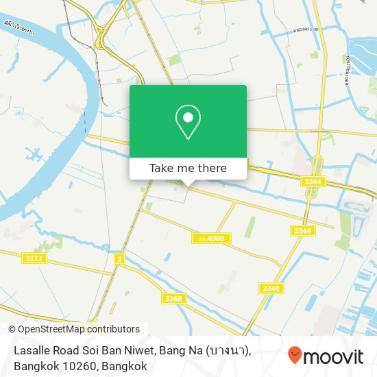 Lasalle Road Soi Ban Niwet, Bang Na (บางนา), Bangkok 10260 map