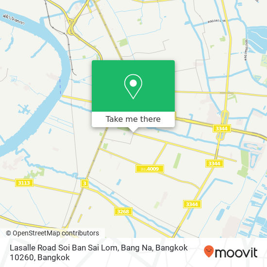 Lasalle Road Soi Ban Sai Lom, Bang Na, Bangkok 10260 map