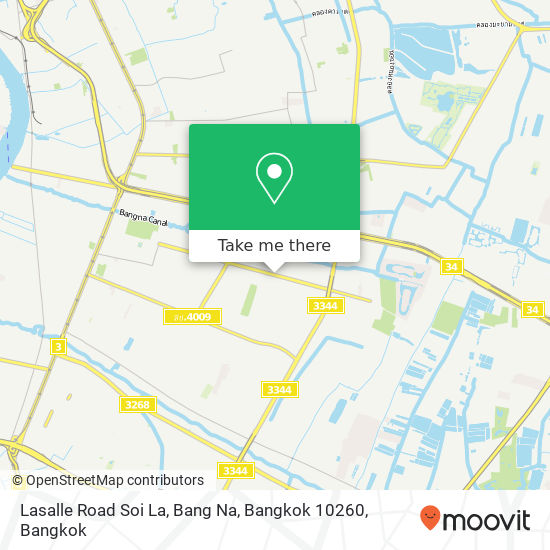 Lasalle Road Soi La, Bang Na, Bangkok 10260 map