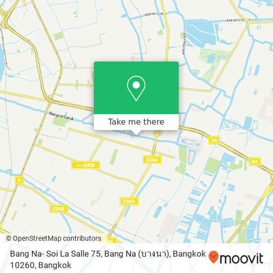 Bang Na- Soi La Salle 75, Bang Na (บางนา), Bangkok 10260 map