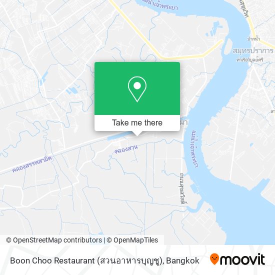 Boon Choo Restaurant (สวนอาหารบุญชู) map
