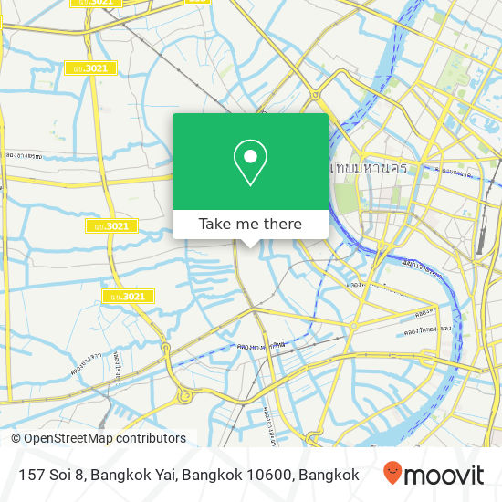 157 Soi 8, Bangkok Yai, Bangkok 10600 map