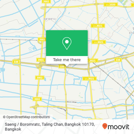 Saeng / Boromratc, Taling Chan, Bangkok 10170 map