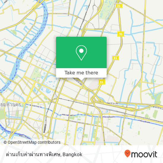 ด่านเก็บค่าผ่านทางพิเศษ map