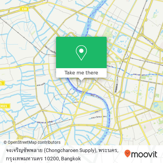 จงเจริญซัพพลาย (Chongcharoen Supply), พระนคร, กรุงเทพมหานคร 10200 map