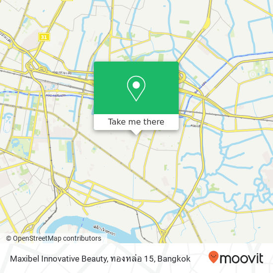 Maxibel Innovative Beauty, ทองหล่อ 15 map