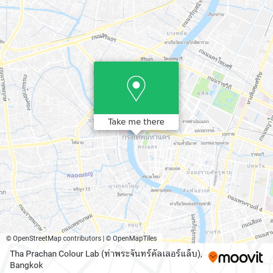 Tha Prachan Colour Lab (ท่าพระจันทร์คัลเลอร์แล็บ) map