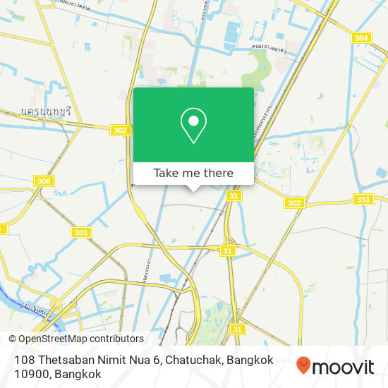 108 Thetsaban Nimit Nua 6, Chatuchak, Bangkok 10900 map
