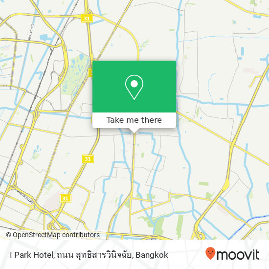 I Park Hotel, ถนน สุทธิสารวินิจฉัย map